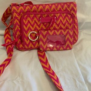 Vera Bradley Purse and ID Case